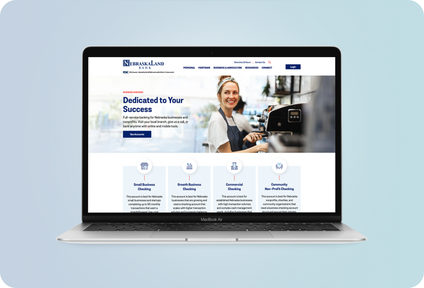 NebraskaLand Bank: A Stronger Foundation for AI Search